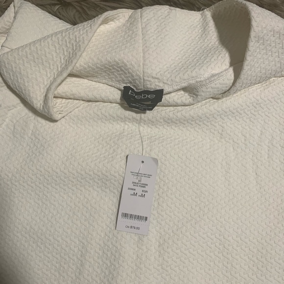 Bebe Textured midi knit skirt - Picture 3 of 6